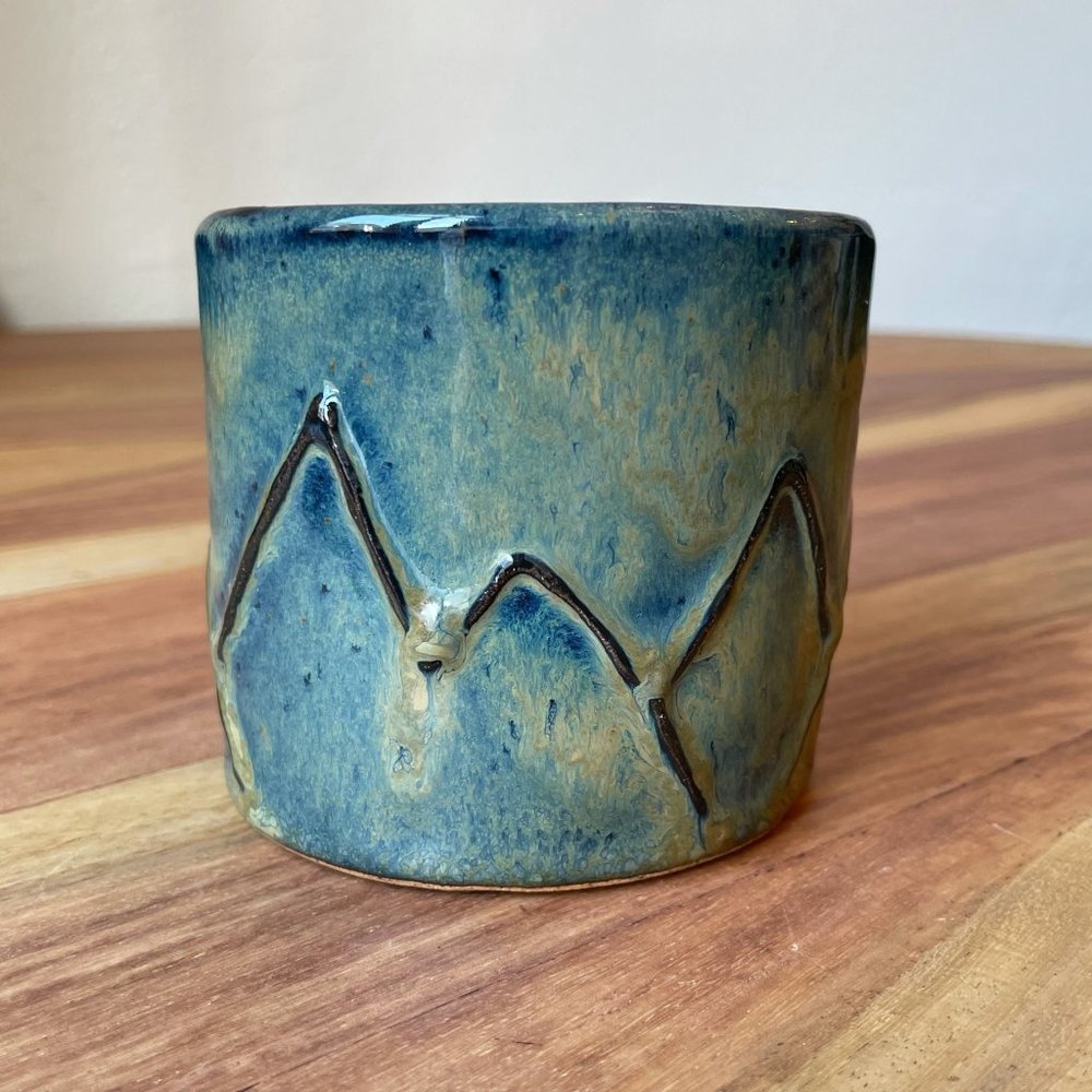 Handmade Mountain Cup